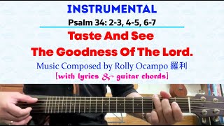 [INSTRUMENTAL] for 18 August 2024 Mass | Psalm 34: Taste And See The Goodness Of The Lord.