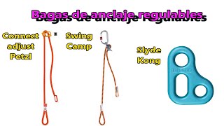 Bagas de anclaje regulables - Connect Adjust - Camp Swing - Slyde Kong