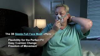 Setting Up & Fitting the Siesta Full Face CPAP Mask - DirectHomeMedical