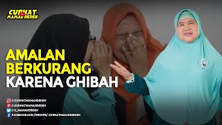 Amalan Berkurang Karena Ghibah - Tausiyah Mamah Dedeh