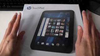 UNBOXING + TOUR: HP TouchPad