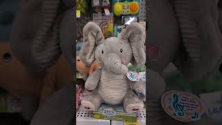 Singing toy elephant...