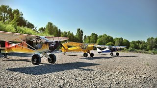 River bar hopping with BUSH PLANES!