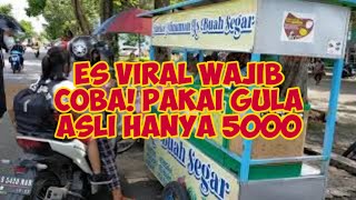 HANYA JUALAN JUS OMSET SETARA GAJI DPR!!! ES VIRAL ASLI BANDUNG