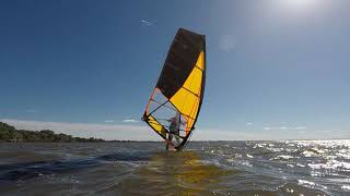 Windsurfing on Lake Winnebago