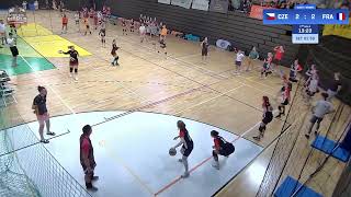 Czechia vs France / Cloth Women / Dodgeball World Championships 2024