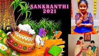 Bhogipallu and Sankranthi Celebrations | Princess Eashika | at our home in UK |