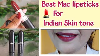 Mac lipstick review and swatches| best shade for Indian skin tone| lifestyle with beauty24