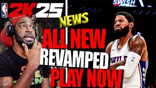 NBA 2K25 ALL NEW REVAMPED PLAY NOW | NBA 2K25 NEWS GURU