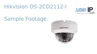 HikVision 2112 Dome Camera Sample Footage.