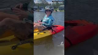 Kayaking Karen Gets Instant Karma by Falling Into Water During Rant at Boaters || Dogtooth Media