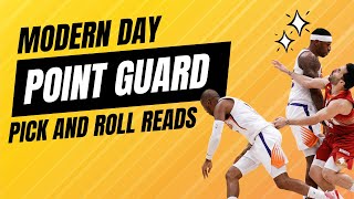 Essential Point Guard Pick and Roll Reads #HoopStudy