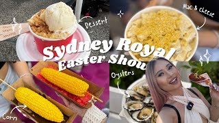 Sydney Royal Easter Show 2024 VLOG  | Rides, games, food & more!