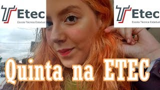 (Flash Vlog ETEC) Rotina de uma estudante de moda