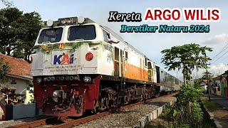 KERETA API BERSTIKER EDISI NATARU 2024 SUDAH MULAI BERKELIARAN!!!!