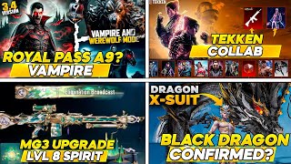 NEW DRAGON X-SUIT l MG3 UPGRADE SKIN l GALADRIA X-SUIT l TEKKEN COLLAB PUBG MOBILE