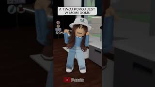 MOJA MAMA SPRZĄTA MÓJ POKÓJ 🧼- ROBLOX Brookhaven 🏡 RP Pande #shorts #roblox #brookhaven