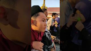 Athar dan Annasya Ikut Majelis Gandrung Nabi #shorts #video #gandrungnabi #gandrungmania #majelis