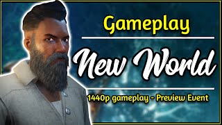 New World: 20 minutes of high quality gameplay | Preview Event 2020 | 1440p - No commentary