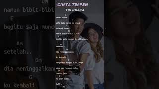 Chord Cinta Terpendam - Tri Suaka #shorts