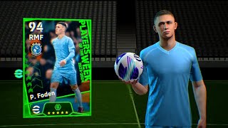 ثغرة الحصول على فودين بوستر 98 نسخة نجوم الأسبوع في بيس 24 🔥 eFootball 2024 Mobile / Pes 24 Mobile