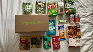 Degusta Box April Box Unboxing