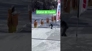 Finish of the USASA SE BX event! #shorts #gromlife #snowboarding #burton #usasa #appskimtn #gnu