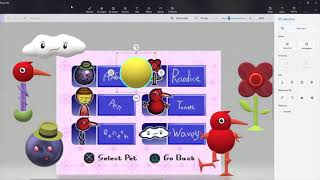 [Paint 3D speedpaint] modeling petscop pets