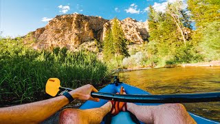 Inflatable Kayak vs. the Flaming Gorge