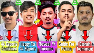 4k Esports Confirmed😱| 4k Esports Playing Next PMSL?🔥| Hyozu Happy For 4k Esports || Rulz Yt Income🤑