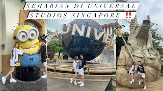 SEHARIAN DI UNIVERSAL STUDIOS SINGAPORE SAMA PACAR ‼️