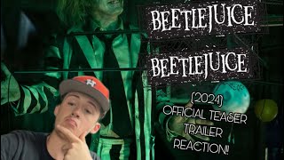 Beetlejuice Beetlejuice (2024) - Official Teaser Trailer Reaction!!