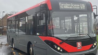 Gateshead Central Taxis Envrio 200MMC YX20 OCN On The W1A To Earsdon Grange