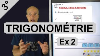 Exercice 2 : les formules de trigonométrie