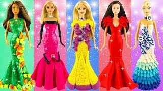 How to make Glitter toy dresses | New play doh design