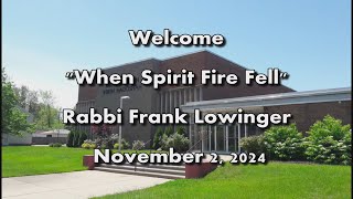 "When Spirit Fire Fell"