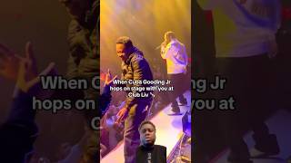 Cuba Gooding Jr on stage with French Montana is HILARIOUS. 😂 #viral #funny #shorts