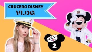 Crucero Disney WONDER - Vlog Vacaciones Viaje #2 - Vlog Vacaciones Viaje #4