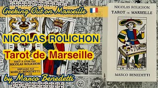 Nicolas Rolichon Historic Tarot de Marseille in its complete restoration by Marco Benedetti