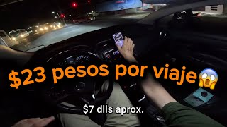 🟥Haciendo UBER después del TRABAJO🚗| ganancias que generé