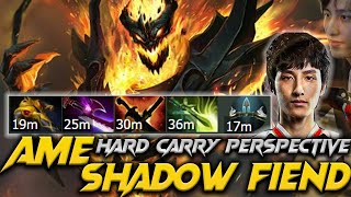 Crazy Play Ame Shadow Fiend The Hard Carry - Dota  2 Pro Full Gameplay Patch 7.37D #ame #shadowfiend