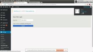 Easy Hide Login WordPress