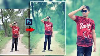 Photoshop CC Tutorial: How to Edit Outdoor Blur Photo