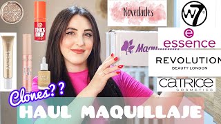 HAUL MAQUILLAJE: PECANDO con muchas NOVEDADES!!!!!  OS ENSEÑO TODO, CATRICE,ESSENCE,REVOLUTIOIN,W7