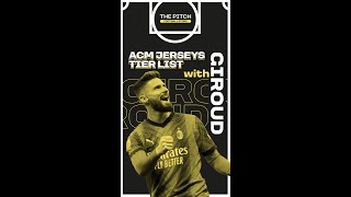 Come avrà classificato @oliviergiroud le varie maglie indossate al Milan?