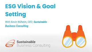 ESG Vision and Goal Setting