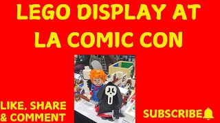 LEGO Display at LA Comic Con