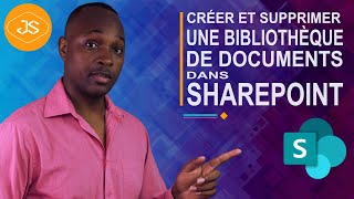 SharePoint Online - Créer, Supprimer une Bibliothèque de Documents #02