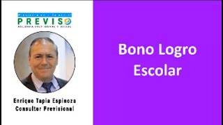 Bono Logro Escolar