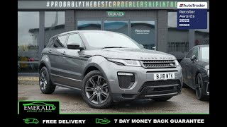 2018 18 LAND ROVER RANGE ROVER EVOQUE 2.0 TD4 LANDMARK 5D 177 BHP/BJ18 WTK